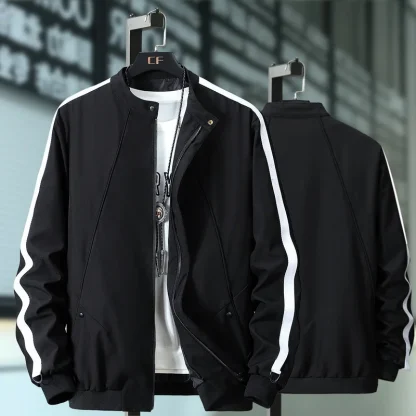Autumn Bomber Plus Size Jacket