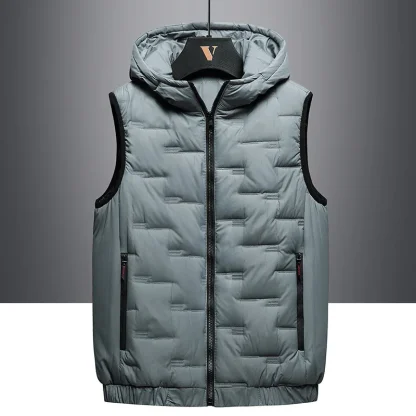 Winter Warmth Plus Size Vest - Image 4