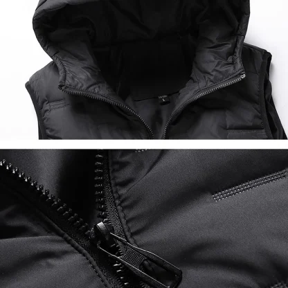 Winter Warmth Plus Size Vest - Image 5