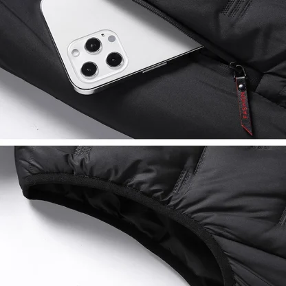 Winter Warmth Plus Size Vest - Image 6