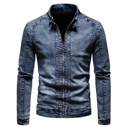 Spring Plus Size Denim Jacket - Image 3