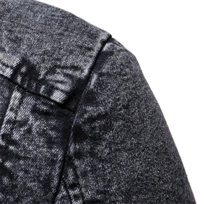 Spring Plus Size Denim Jacket - Image 6