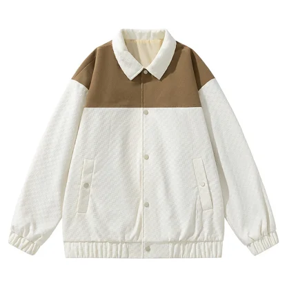 Two-Toned Color Plus Size Coat - Image 2