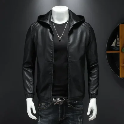 Street Style Biker Plus Size Coat