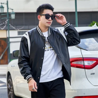 Casual Hiphop Plus Size Jacket - Image 3