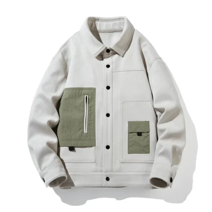 Spring Casual Plus Size Coat - Image 4