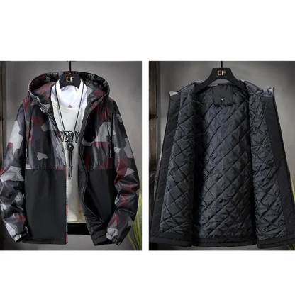 Classic Thick Plus Size Coat - Image 4