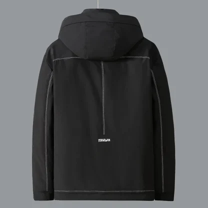 Thickened Hooded Plus Size Jacket - Image 2
