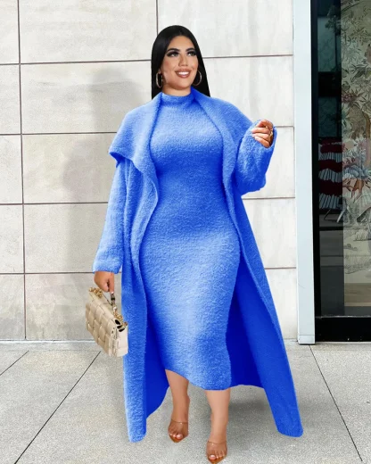 Elegant Party Plus Size Long Robe - Image 2