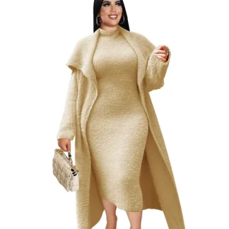 Plus Size Cape Coat