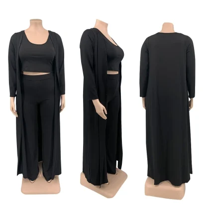 Elegance Plus Size Top and Jacket Set - Image 6