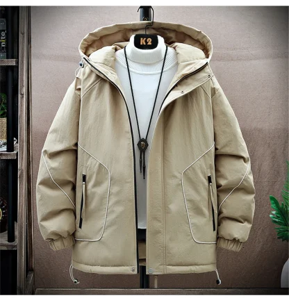 Warm Plus Size Down Jacket - Image 5