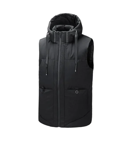 Sleeveless Winter Plus Size Vest - Image 3