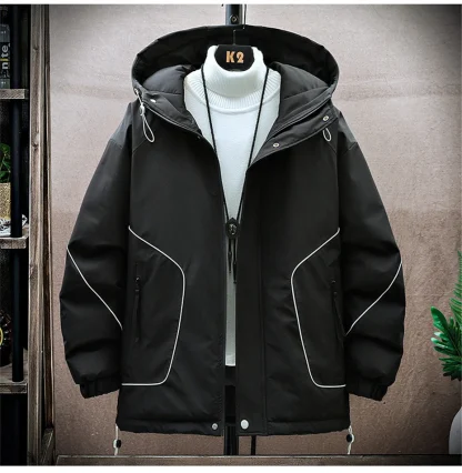 Warm Plus Size Down Jacket