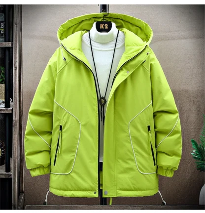 Warm Plus Size Down Jacket - Image 4