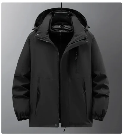 Waterproof 2-Piece Plus Size Jacket