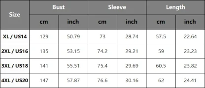 Classic Elegant Plus Size Jacket - Image 5