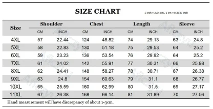 Casual Hiphop Plus Size Jacket - Image 7