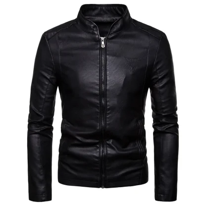 Stand Collar Plus Size Jacket