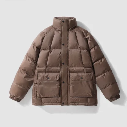 Thick Padded Plus Size Coat - Image 5