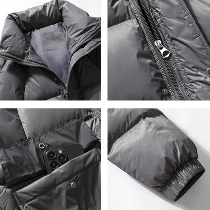 Thick Padded Plus Size Coat - Image 6