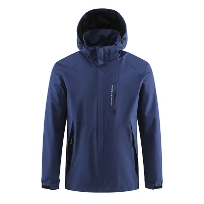 Windbreaker Plus Size Jacket - Image 3