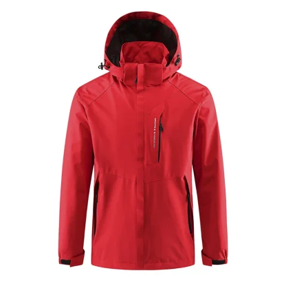 Windbreaker Plus Size Jacket - Image 4