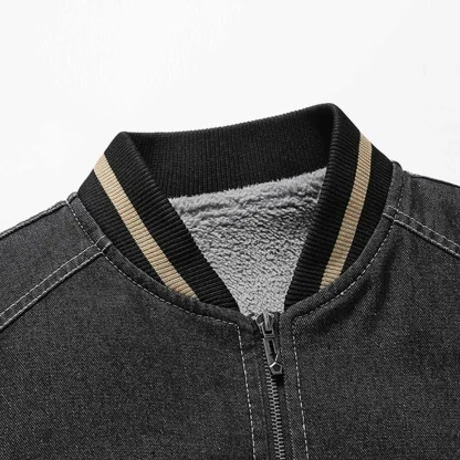 Casual Baseball Plus Size Jacket - Image 2