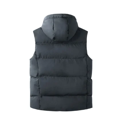 Sleeveless Winter Plus Size Vest - Image 4