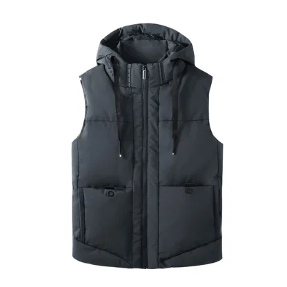 Sleeveless Winter Plus Size Vest