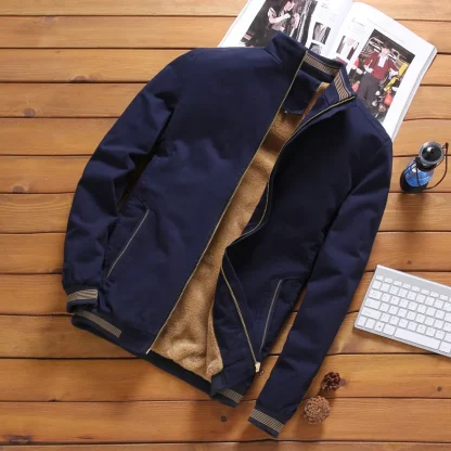 Classic Comfort Plus Size Coat - Image 4