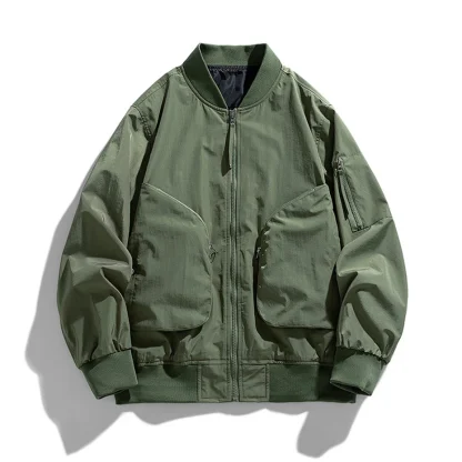 Relaxed Fit Plus Size Jackets - Image 2
