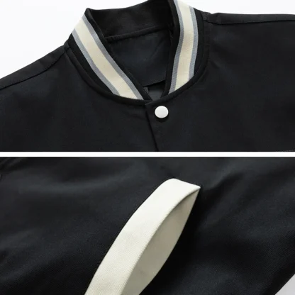 Plus Size Baseball Jackets - Image 4