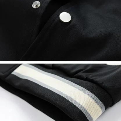 Plus Size Baseball Jackets - Image 5