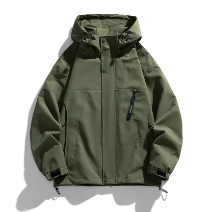 Trekker Plus Size Waterproof Coat - Image 3