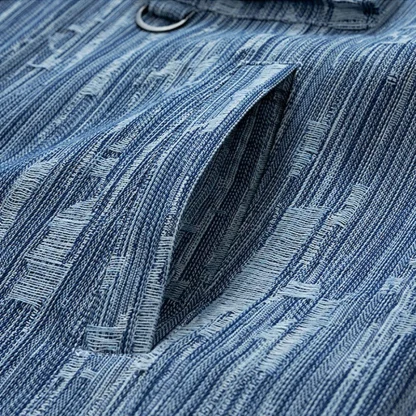 Classic Denim Plus Size Jacket - Image 5