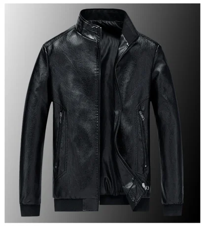 Classic Stand Collar Plus Size Jacket