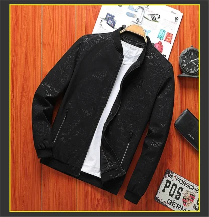 Solid Plus Size Casual Jacket