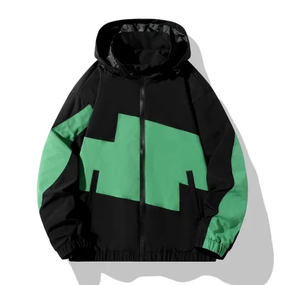 Outdoor Plus Size Rain Jacket - Image 3