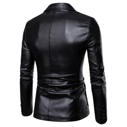 Casual Slim Fit Plus Size Coat - Image 2