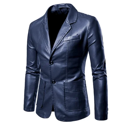 Casual Slim Fit Plus Size Coat - Image 4