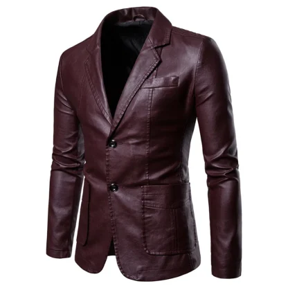 Casual Slim Fit Plus Size Coat - Image 5