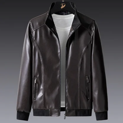 Casual Plus Size Rider Jackets - Image 4