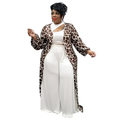 Chic Comfort Plus Size Long Jacket - Image 6