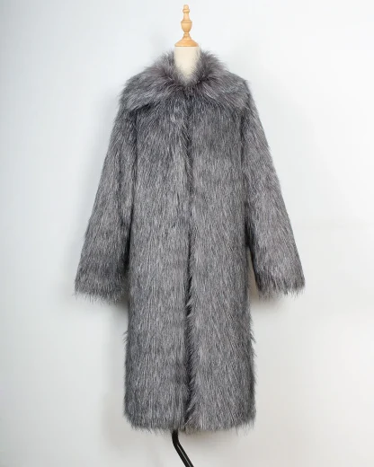 Cozy Chic Plus Size Plush Coat