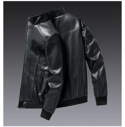 Casual Plus Size Rider Jackets - Image 3