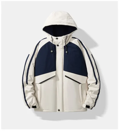 Plus Size Hooded Parka Coats - Image 3