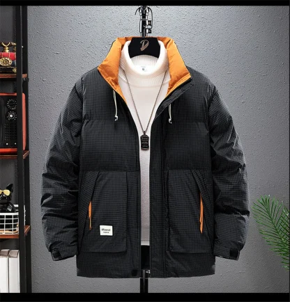 Padded Plus Size Parka Coats