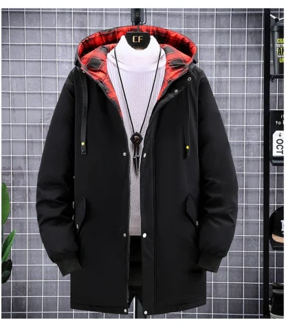 Hooded Plus Size Winter Jacket