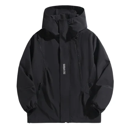 Waterproof Hooded Plus Size Jackets